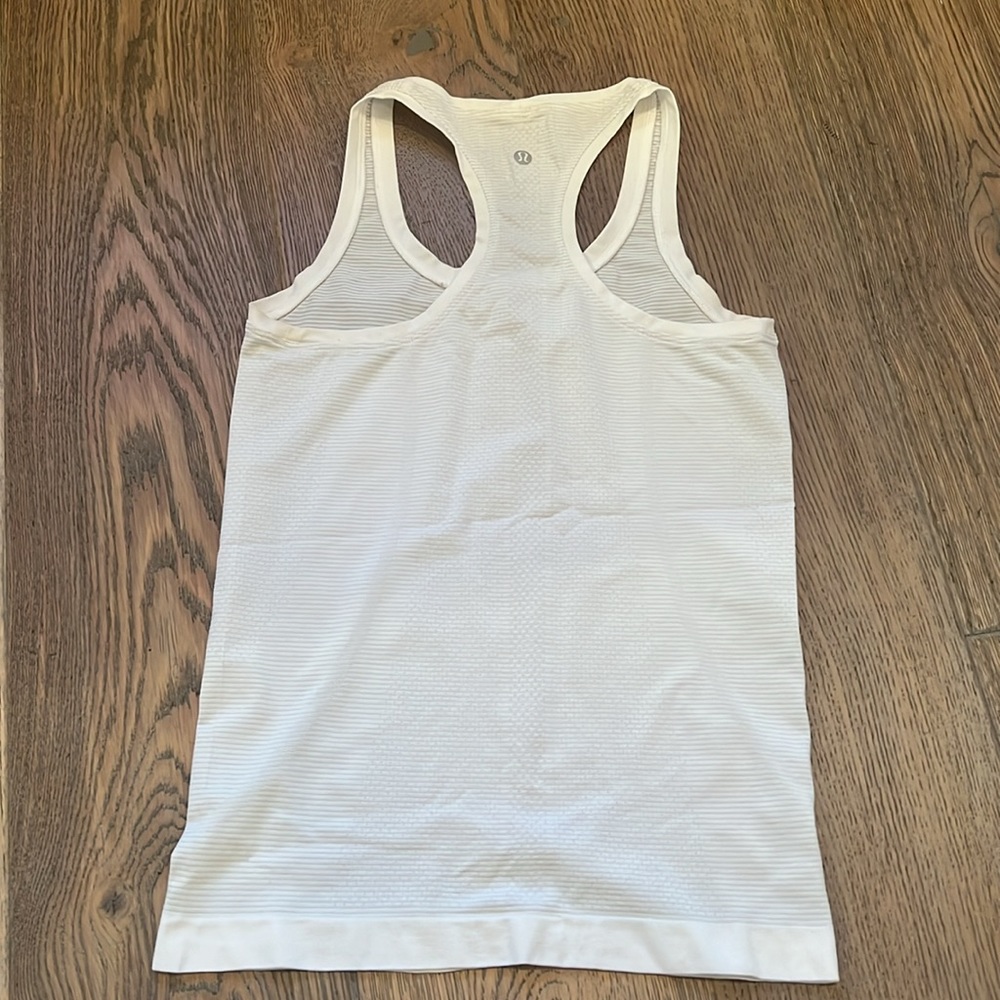 lululemon athletica White Racerback Tank - Picture 5 of 5